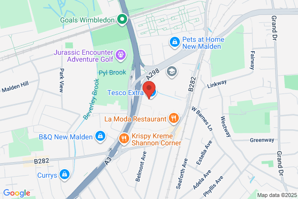 Vision Express Opticians at Tesco - New Malden, Kingston upon Thames